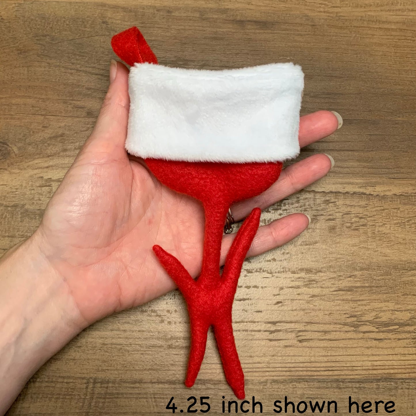 Tank Large Parrot Zygodactyl Bird foot shaped Christmas stocking, Macaw, African Grey, Cockatoo foot shaped