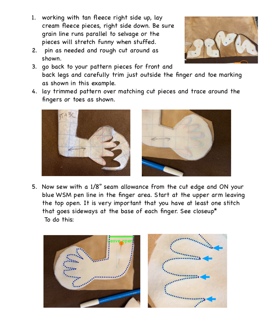 Huggable Beardie Stuffie PDF Sewing Pattern and Tutorial Booklet, Bearded Dragon, Printable PDF