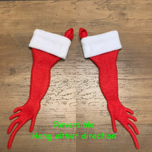 Load image into Gallery viewer, Tank Size Bearded Dragon &quot;sexy leg&quot; Christmas Stocking
