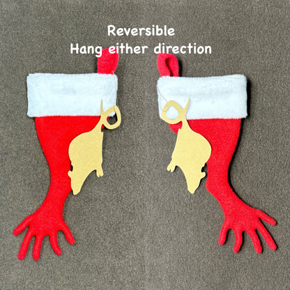 Tank Rat Foot Christmas Stocking