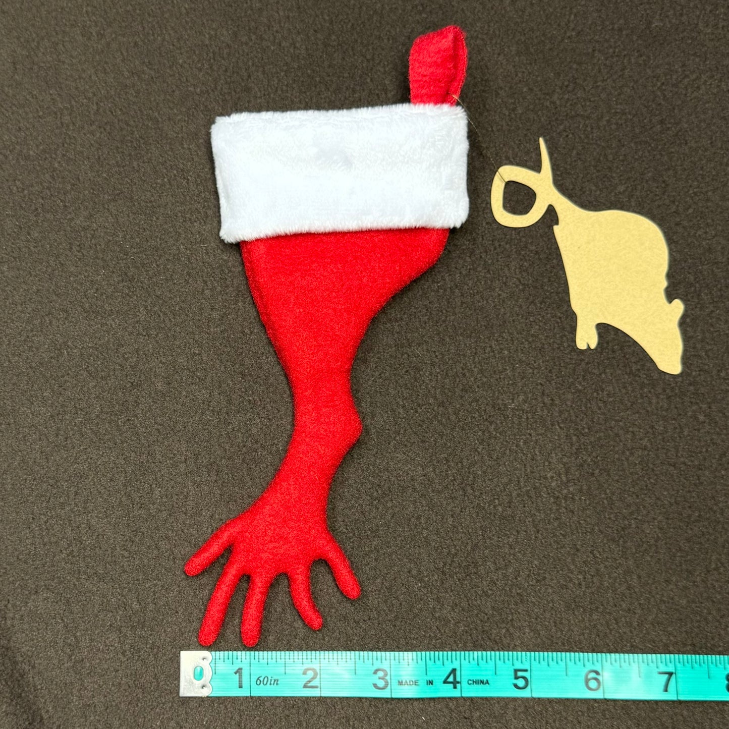 Tank Rat Foot Christmas Stocking