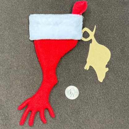 Tank Rat Foot Christmas Stocking