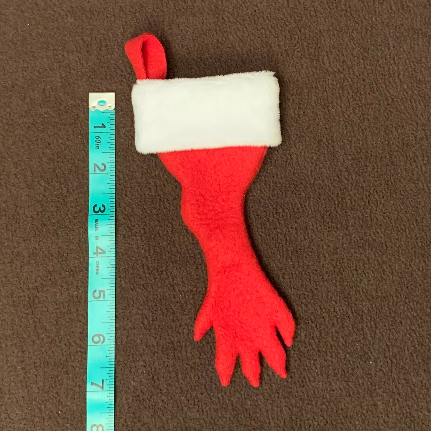 Tank Size Ferret Foot Christmas Stocking