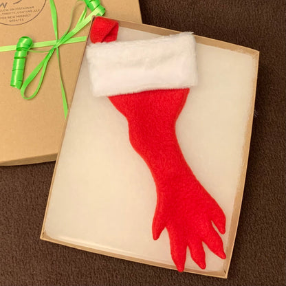 Tank Size Ferret Foot Christmas Stocking