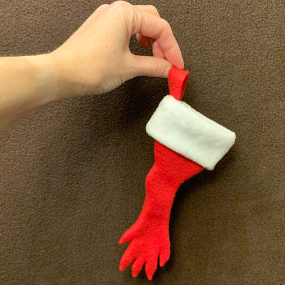 Tank Size Ferret Foot Christmas Stocking