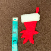 Load image into Gallery viewer, TINY Leachianus Gecko or New Caledonian Giant Gecko Christmas Stocking/ ornament
