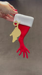 Tank Rat Foot Christmas Stocking