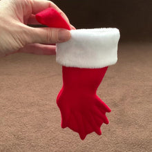 Load and play video in Gallery viewer, Tank Size Turtle Foot Christmas Stocking
