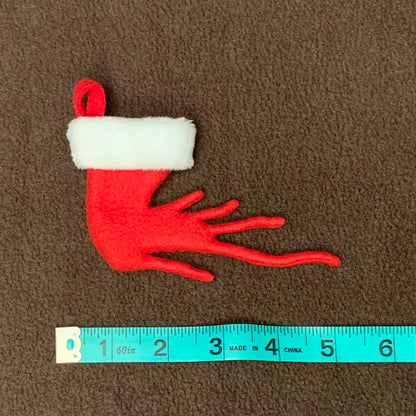 TINY Iguana or Chinese Water Dragon Christmas Stocking or ornament