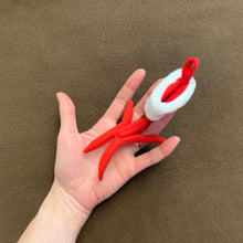 Load image into Gallery viewer, TINY Parrot Foot Christmas Stocking
