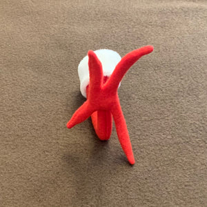TINY Parrot Foot Christmas Stocking