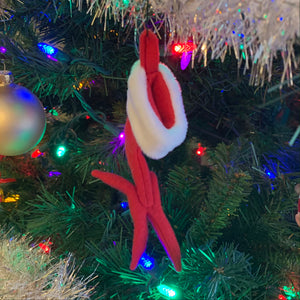TINY Parrot Foot Christmas Stocking