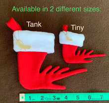 Load image into Gallery viewer, Tank Size Bearded Dragon, Toad Headed Agama, Anole Christmas Stocking
