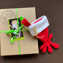 Load image into Gallery viewer, Tank Size Crested Gecko, Eyelash Gecko Christmas Stocking
