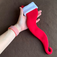 Load image into Gallery viewer, Tank Size Snake Tail Christmas Stocking
