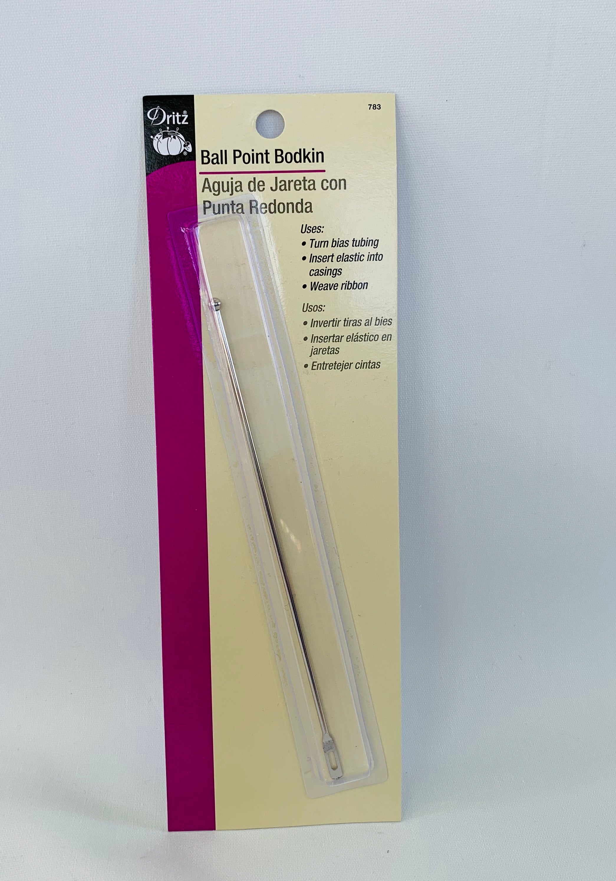 Dritz Ball Point Bodkin, Turning Tool, Elastic Inserter – Sew Thrifty  Couture
