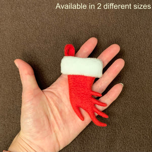 TINY Uromastyx Foot Shaped Christmas Stocking Ornament