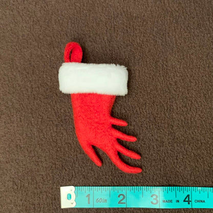 TINY Uromastyx Foot Shaped Christmas Stocking Ornament