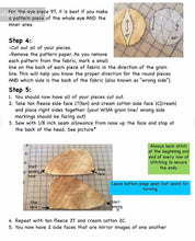 Load image into Gallery viewer, DIY Bearded Dragon Costume PDF Sewing Pattern and Tutorial Booklet
