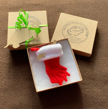 Load image into Gallery viewer, TINY Turtle Foot Christmas Stocking
