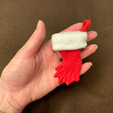 Load image into Gallery viewer, TINY Turtle Foot Christmas Stocking

